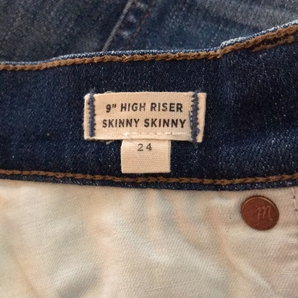 Madewell 9” High Riser Skinny Skinny Jeans - Picture 3 of 7